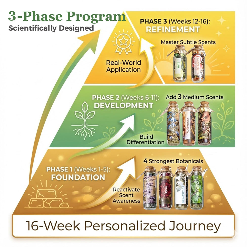 ComfiCare 16-week journal tracks responses for personalized progress.
