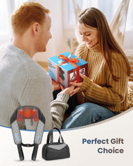COMFIER 4D neck massager six-node kneading targets neck and shoulders.