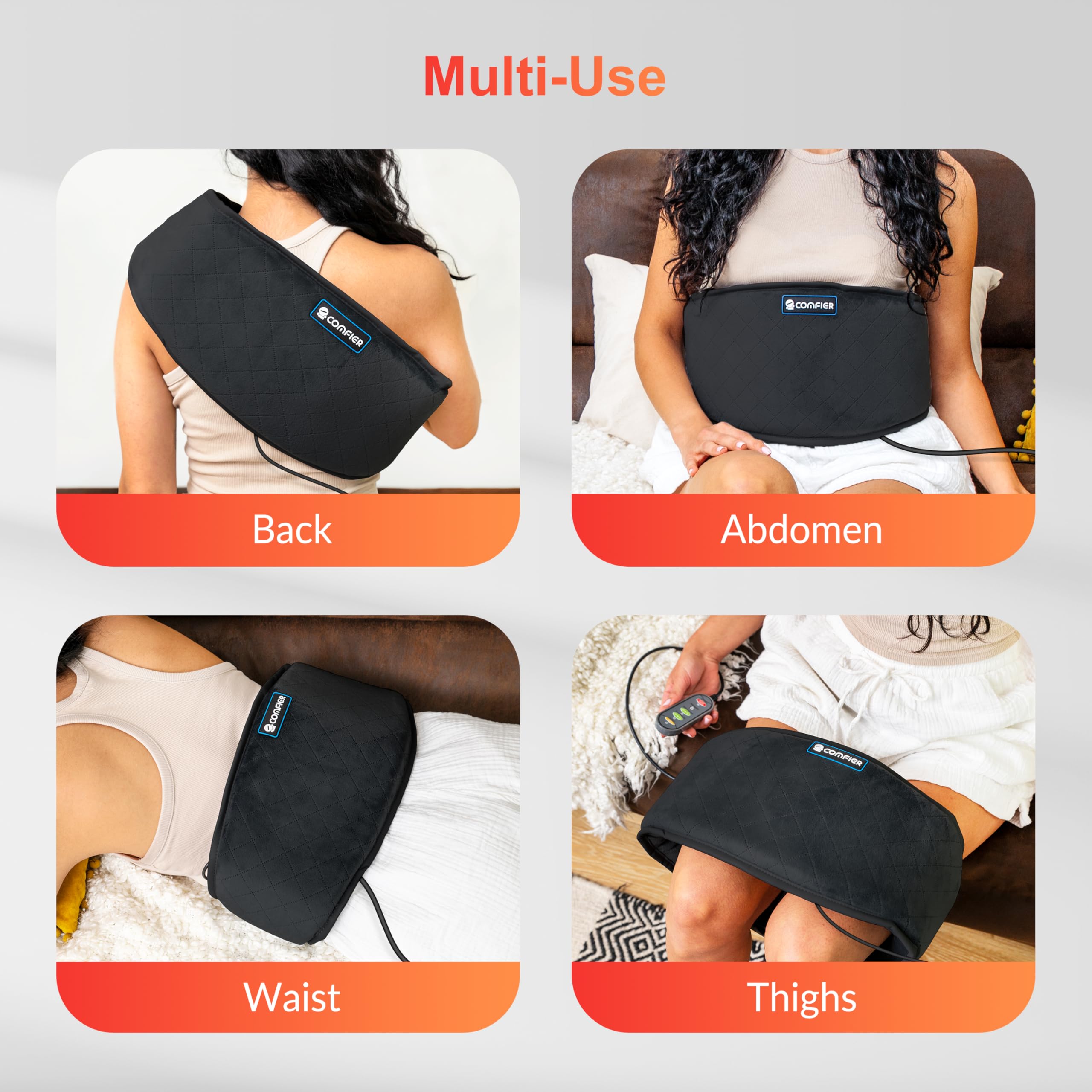 COMFIER auto shut-off feature enhances safety during sessions