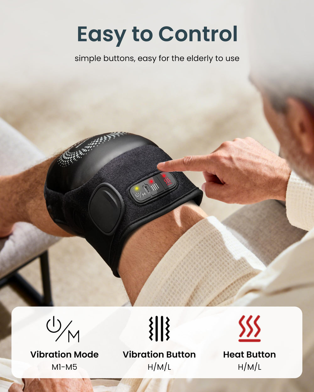 COMFIER universal fit for thighs and calves with secure hold