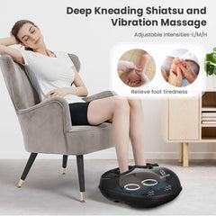 COMFIER foot massager with enlarged space fits up to US size 13.