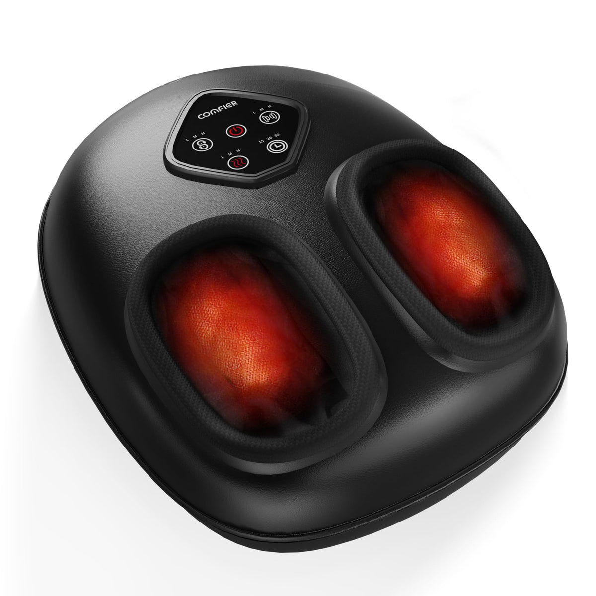 COMFIER foot massager with heat provides soothing warmth for tired feet.