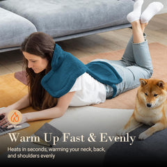 COMFIER heating pad delivers fast warmth with three heat settings