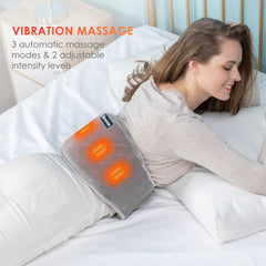 Adjustable belt extended length for a comfortable, flexible fit.