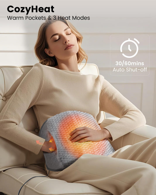 COMFIER extra-large coverage helps relax larger areas during use.