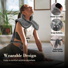 COMFIER soft-flannel fabric provides gentle contact and comfort