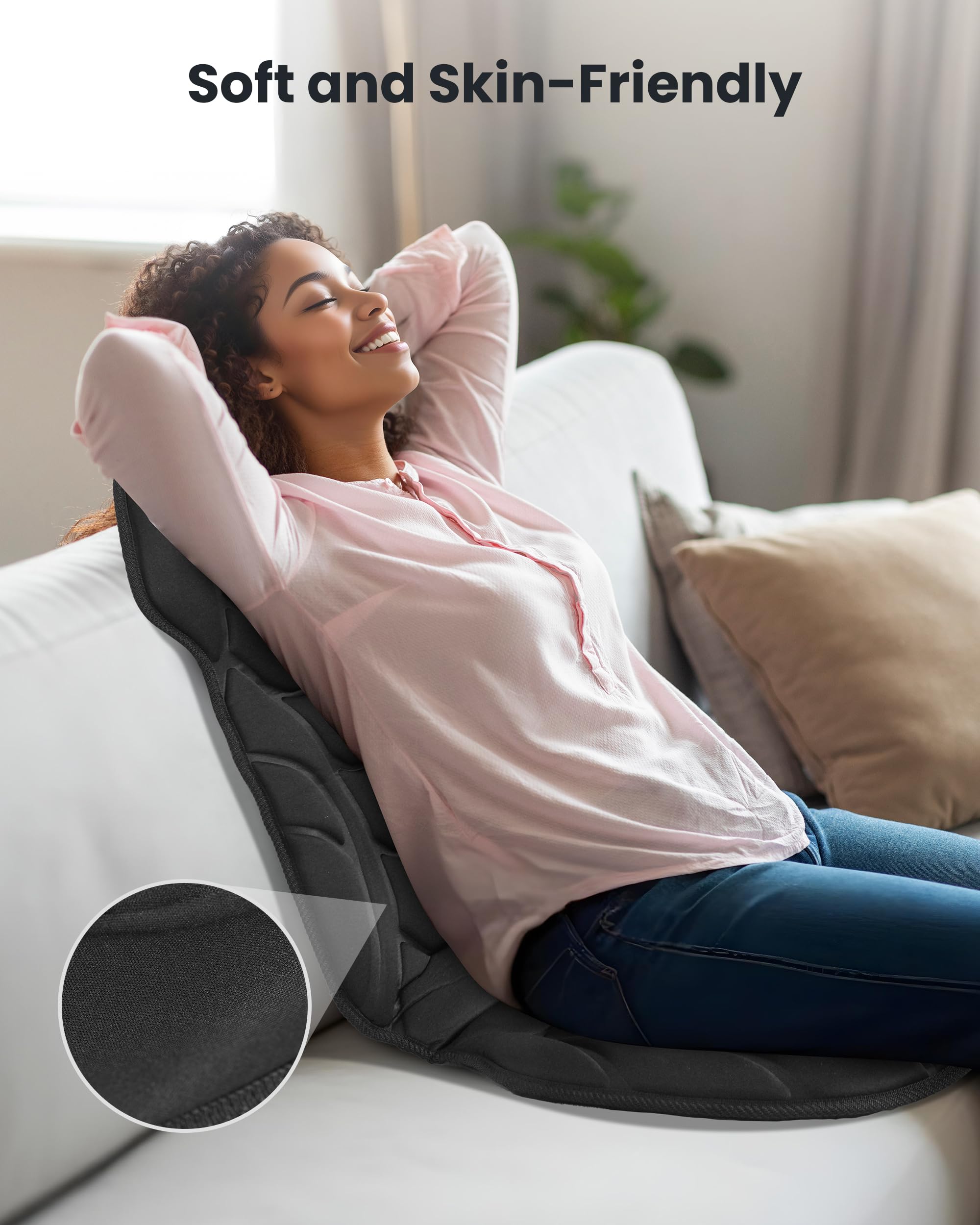 COMFIER massage seat cushion includes home adapter for easy power connection