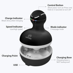 COMFIER massager in use with multiple modes for personalized comfort.