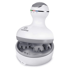 COMFIER scalp massager with four heads delivers a soothing head massage at home