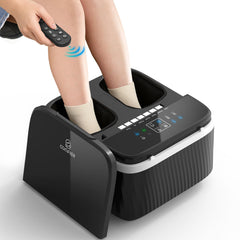 COMFIER Shiatsu Foot Massager full-coverage design soothes tired feet after long days