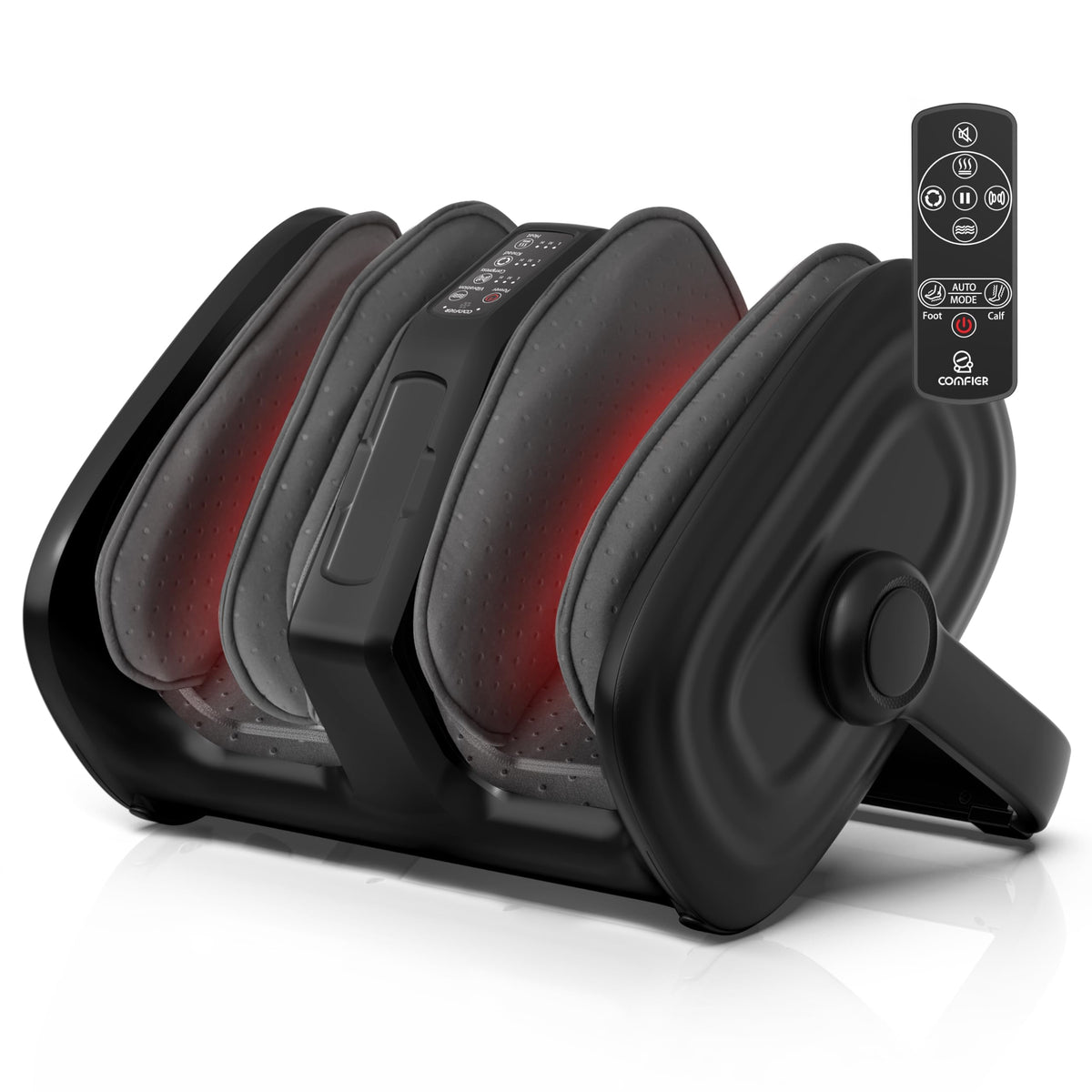 COMFIER shiatsu foot massager with sole rollers for soothing foot relaxation