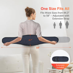 COMFIER velvet-cover soft surface provides cozy warmth during use