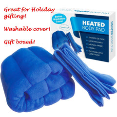 Sectional design prevents bead migration for even heat distribution across the pad