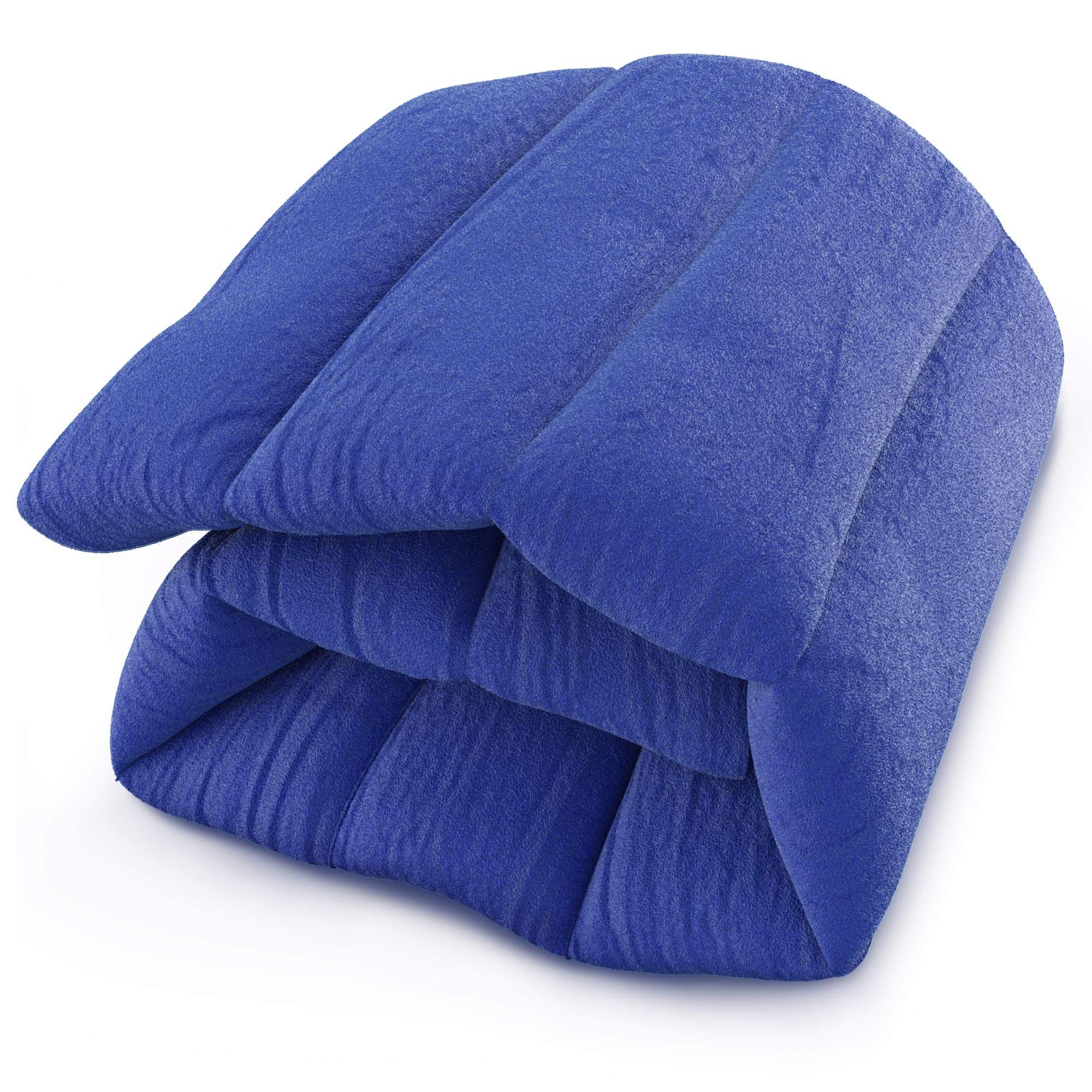 Large 22x13 inch ComfortCloud XL pad covers neck, shoulders, and back