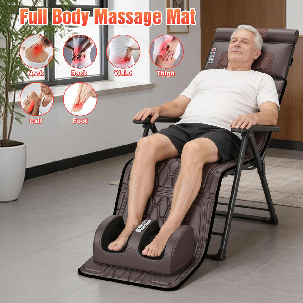 ComfyElect neck massager section with rotating nodes and heat