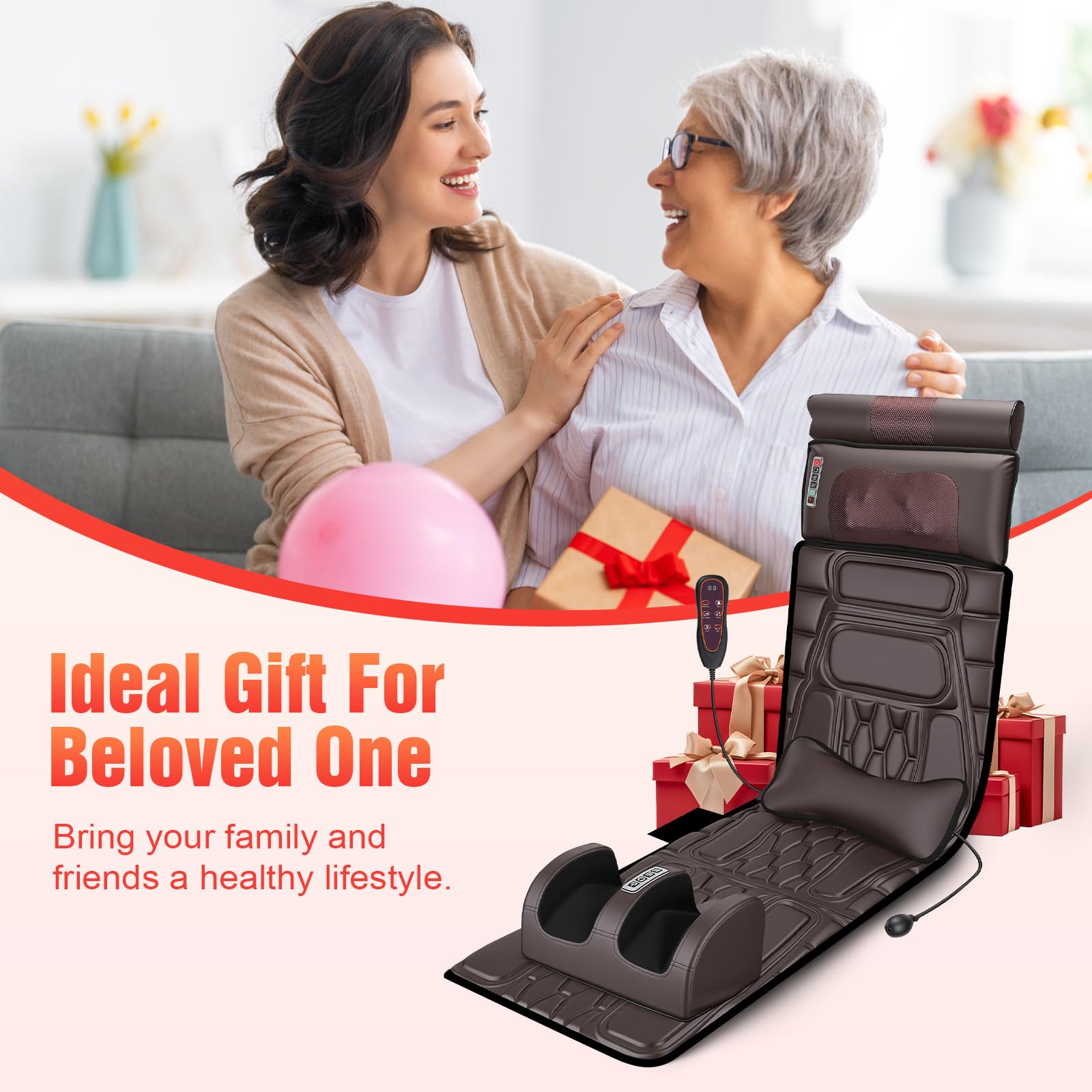 ComfyElect non-slip strap keeps the mat secure on furniture