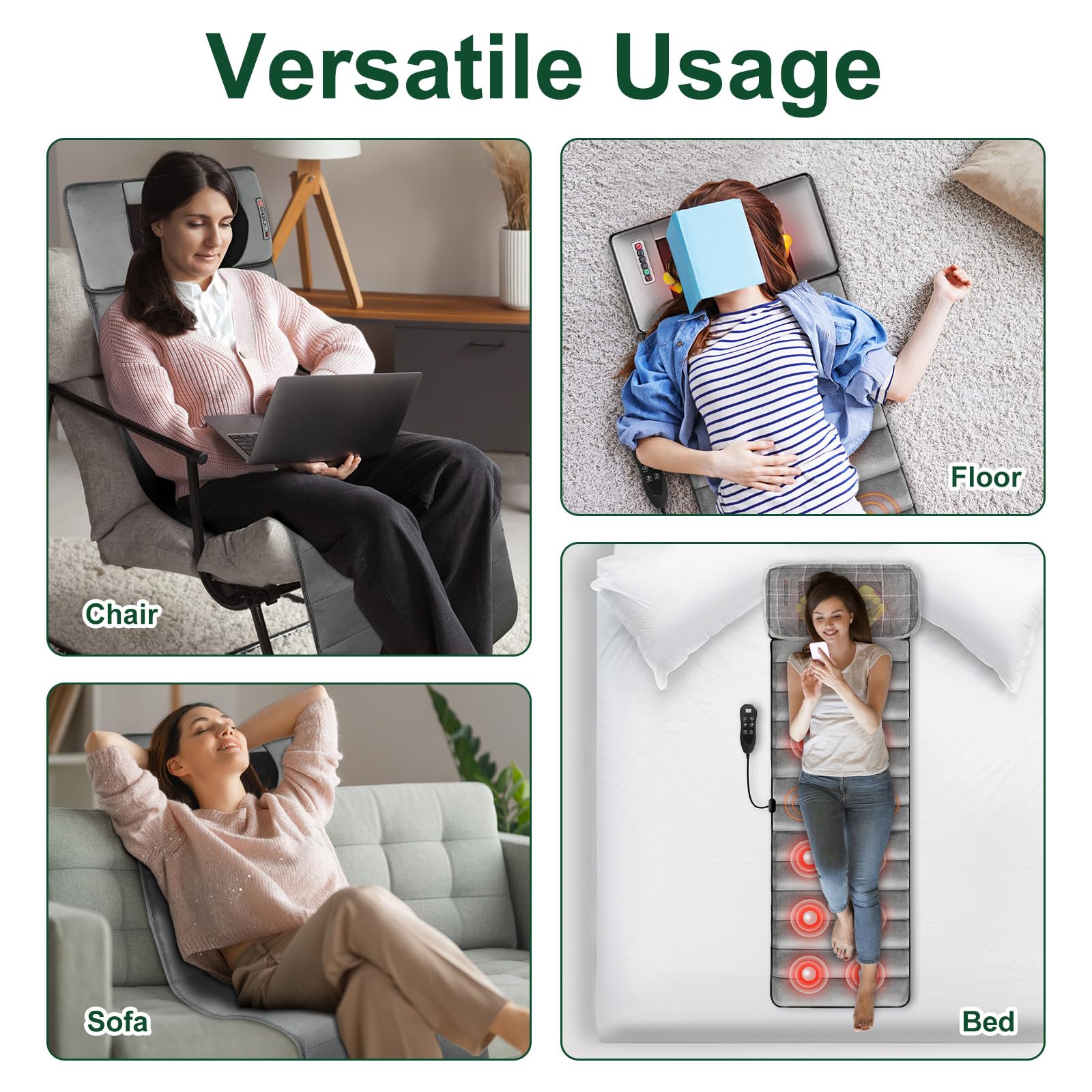 ComfyElect plush fabric close-up emphasizing soft surface and cloud-like cushioning.