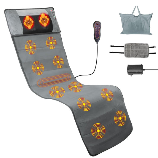 ComfyElect full body massage mat back area for targeted relaxation and comfort.