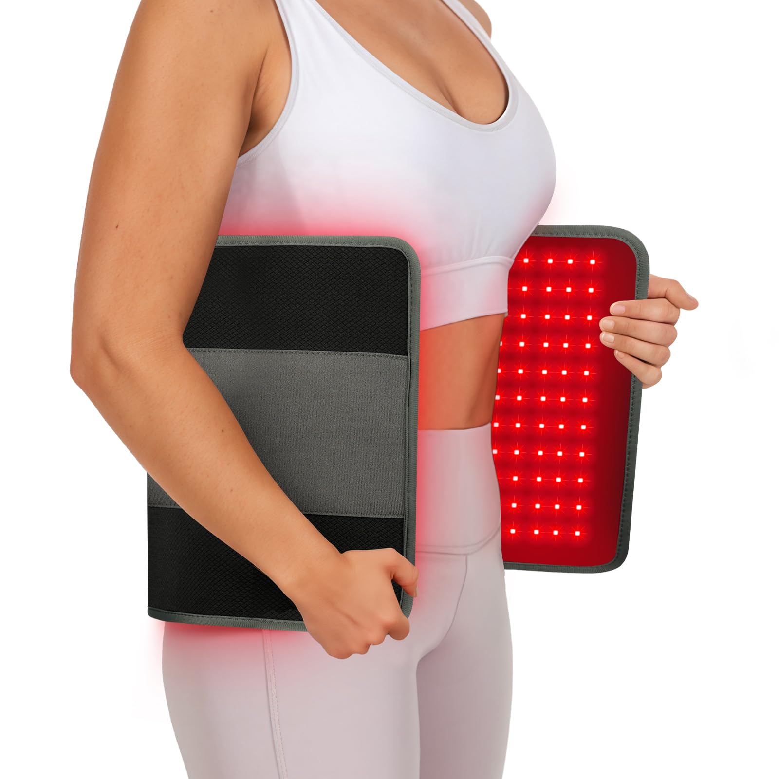 Comfytemp red light therapy pad back and shoulder use for soothing relief at home