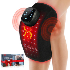 Comfytemp 3D knee wrap with ergonomic design for comfortable therapy sessions