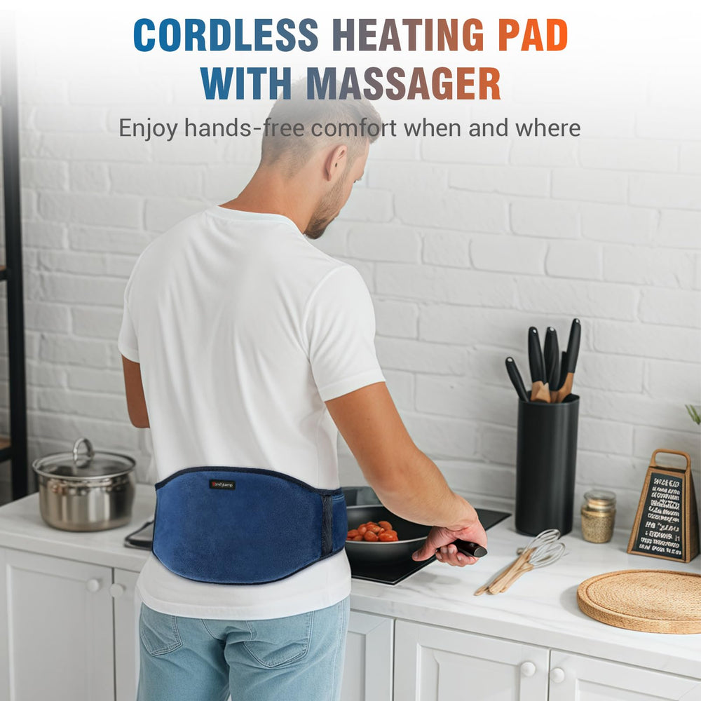Comfytemp 5000mAh battery with charge view enables on-the-go warmth
