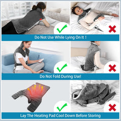 Comfytemp adjustable waist-strap creates secure, hands-free wear.