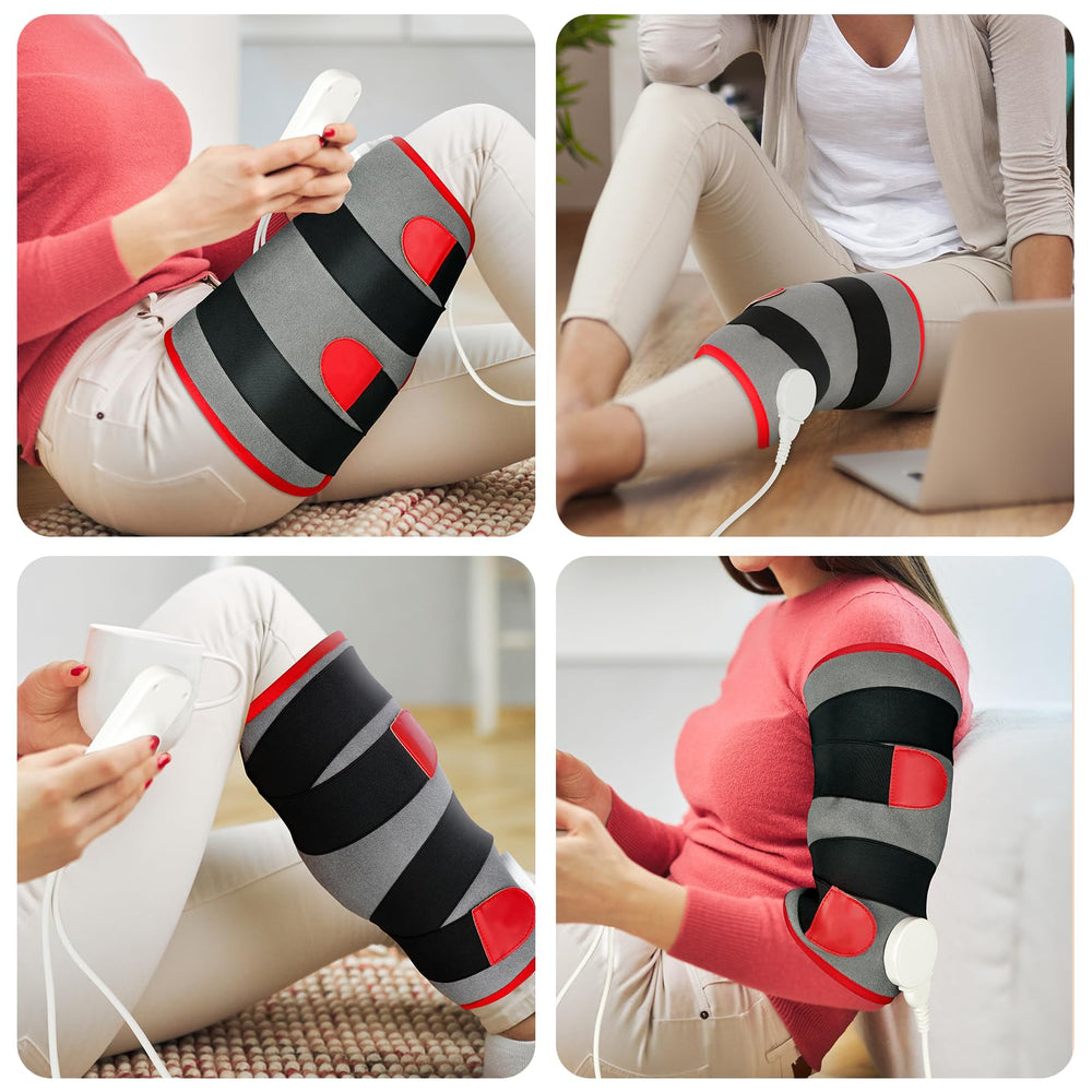 Comfytemp arm heating pad wrap provides wearable warmth on the forearm