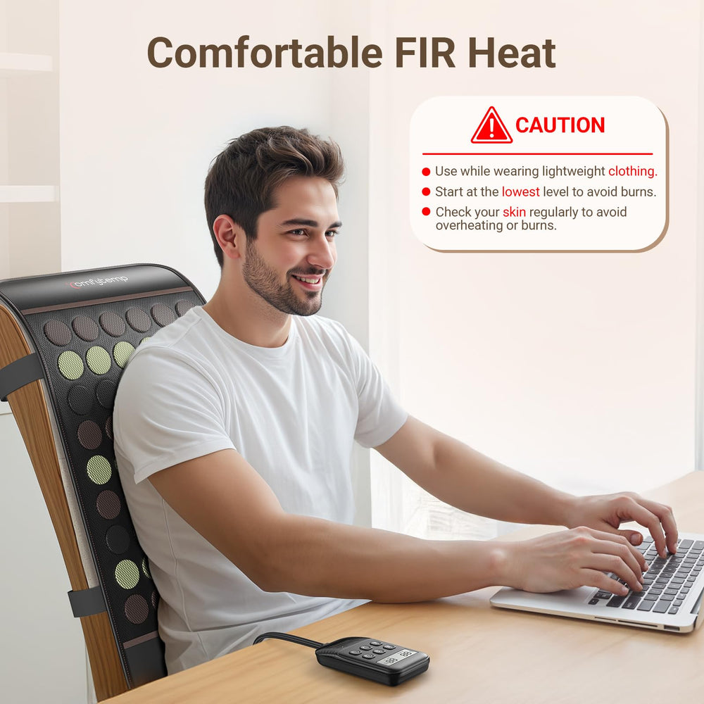 Comfytemp auto-off safety feature helps prevent overheating during use.