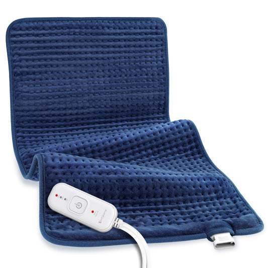 Comfytemp back XL heating pad offers broad coverage for soothing warmth.