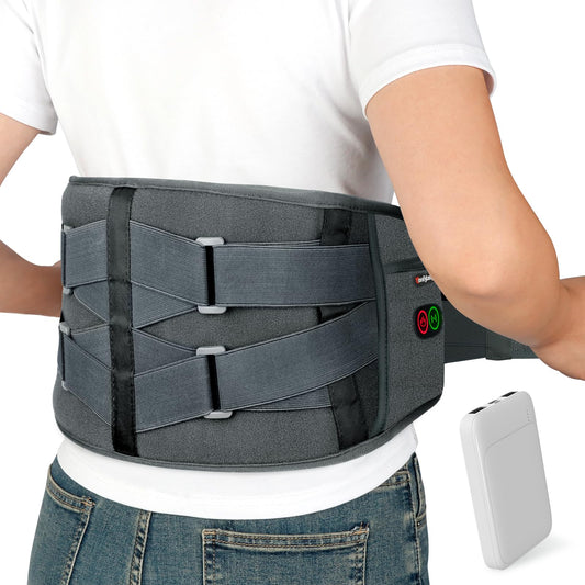 Comfytemp cordless heating pad back offers portable warmth for daily tasks.