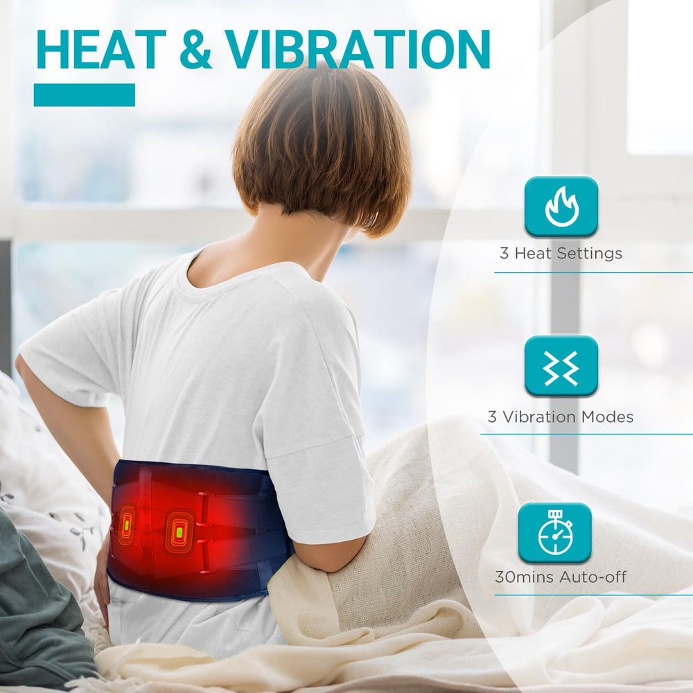 Comfytemp extension belt extended to 58 inches for a secure fit.