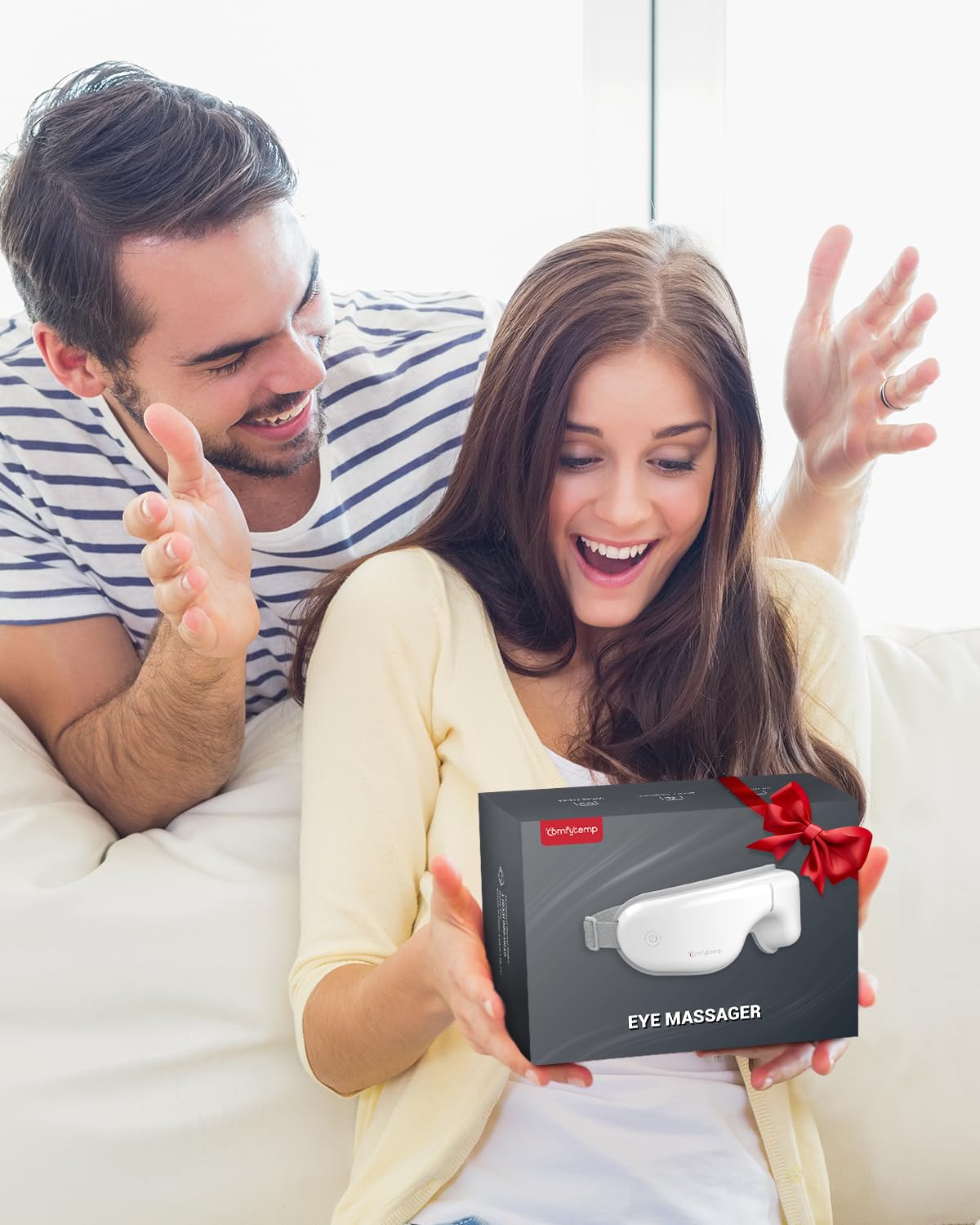 Comfytemp Eye Massager gift-ready packaging for occasions