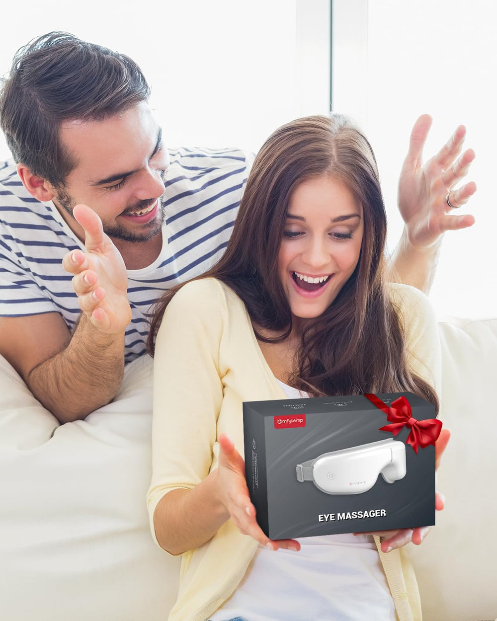 Comfytemp Eye Massager gift-ready packaging for occasions