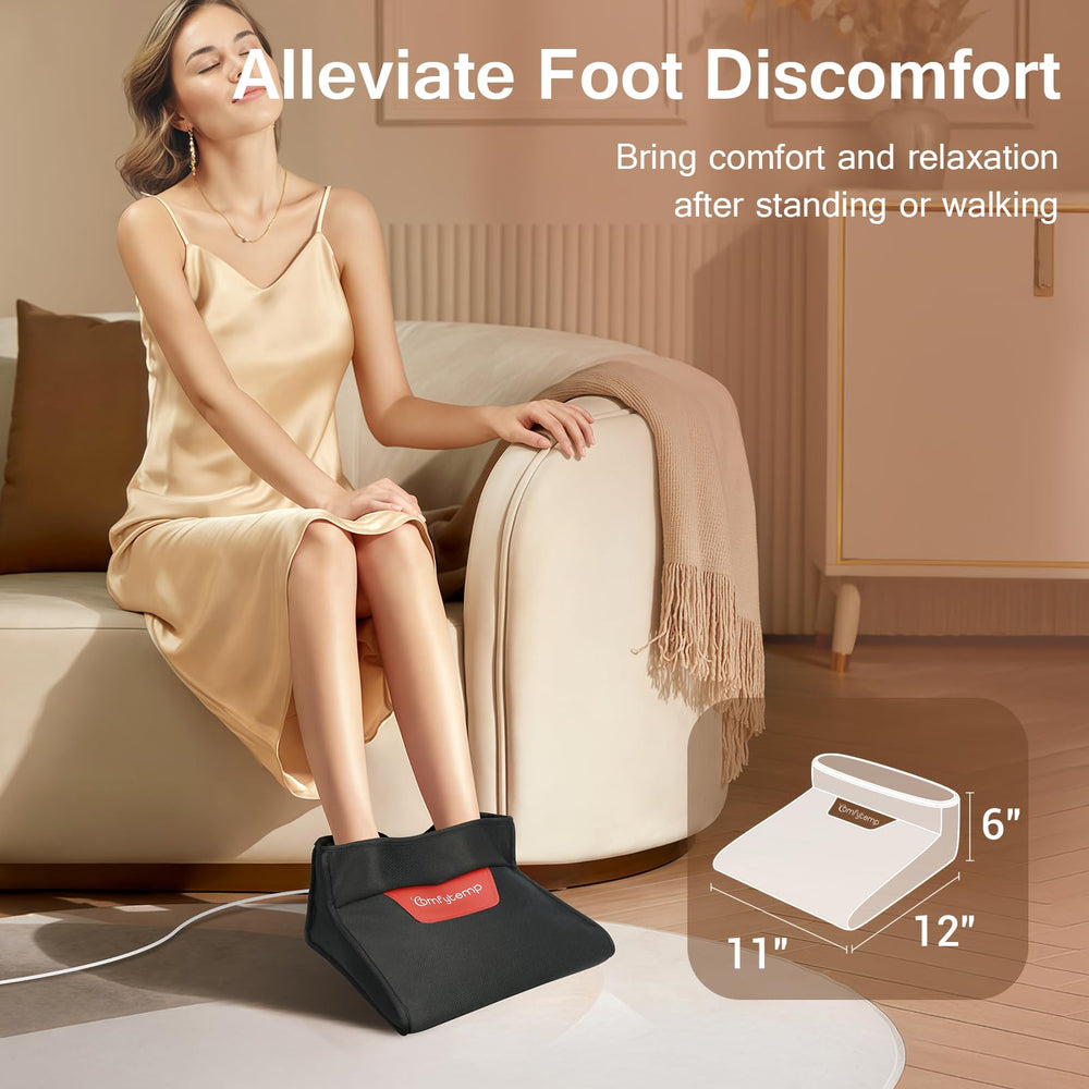 Soft inner lining of the Comfytemp warmer enhances comfort during use.