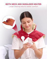Comfytemp nine heat settings let you customize comfort.