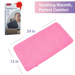 Long 5.9 foot power cord gives flexible lounging with the Comfytemp pad.