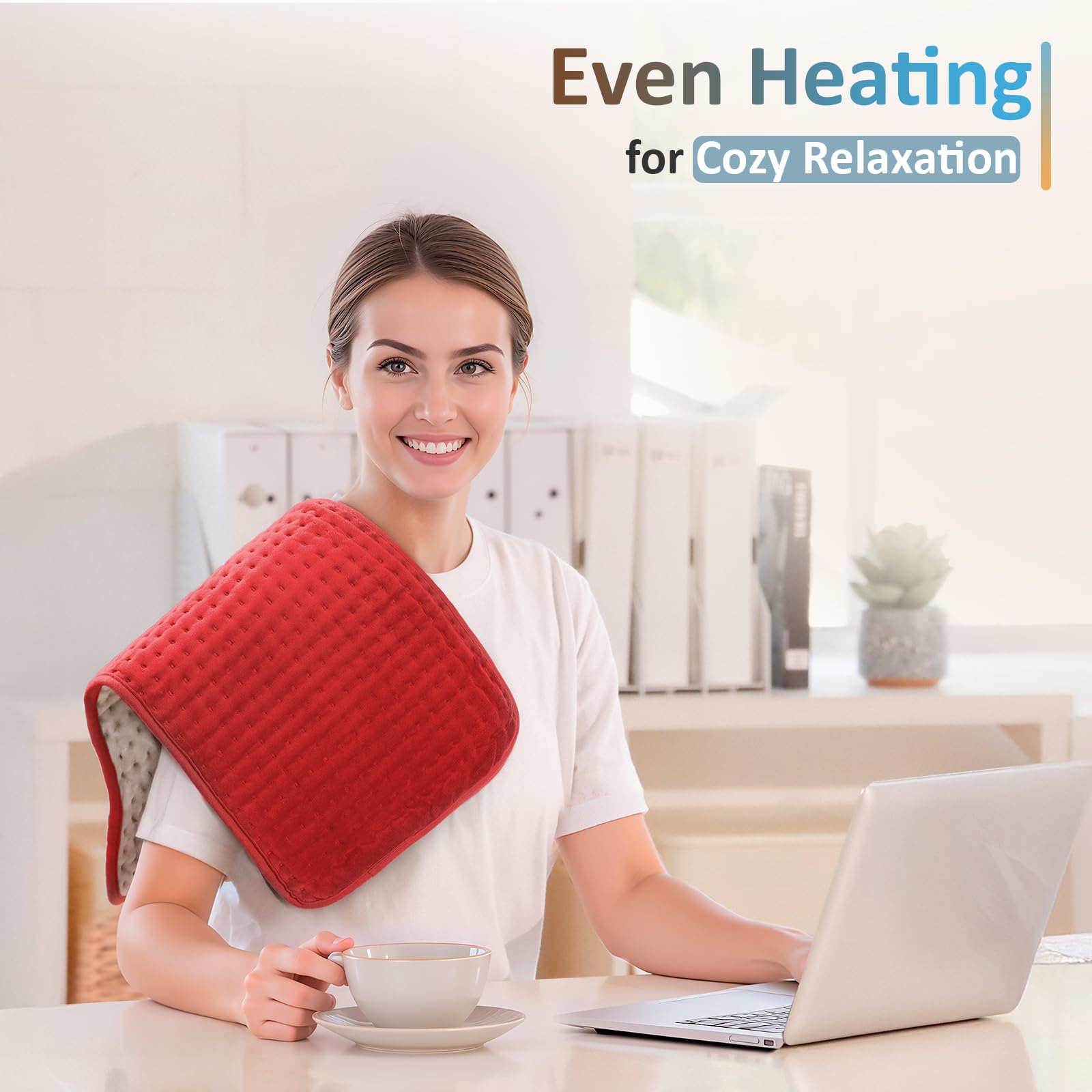Comfytemp soft flannel cover feels gentle on skin for daily use.