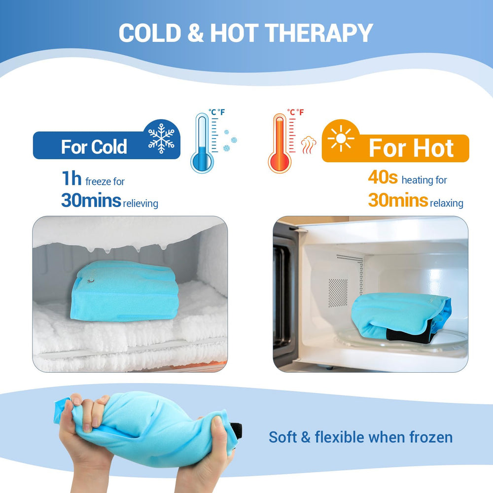 Comfytemp heel-pain ice pack soothes heel discomfort with prolonged cooling.