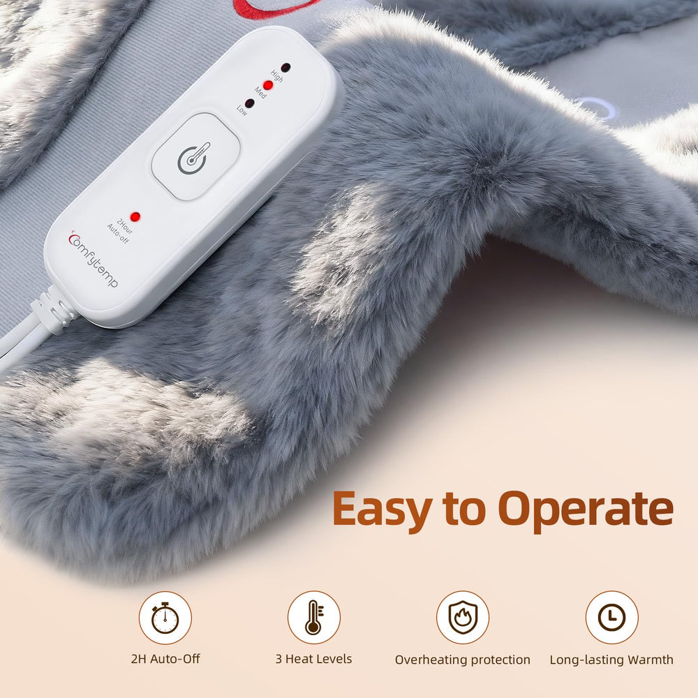 Comfytemp auto-off timer supports safe, energy-efficient use.