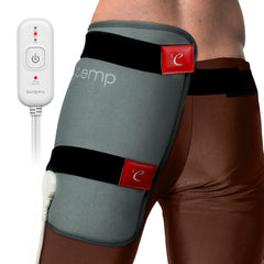 Comfytemp hip heating pad with wrap-around design for targeted hip warmth.
