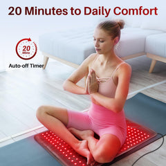 Home use setup of Comfytemp pad with cable and power cord