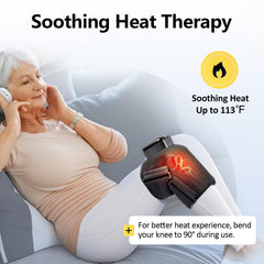 Adjustable straps secure the Comfytemp K1006 during use