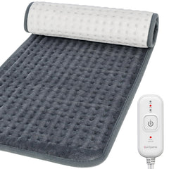 Comfytemp large heating pad back view with soothing warmth for muscle comfort