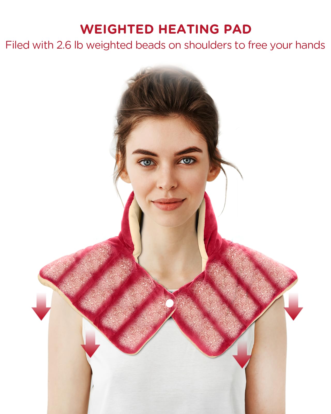 Comfytemp machine-washable design simplifies cleaning after use.