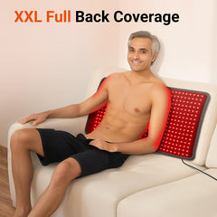 Comfytemp red light mat with a 480 LED array for broad field of light