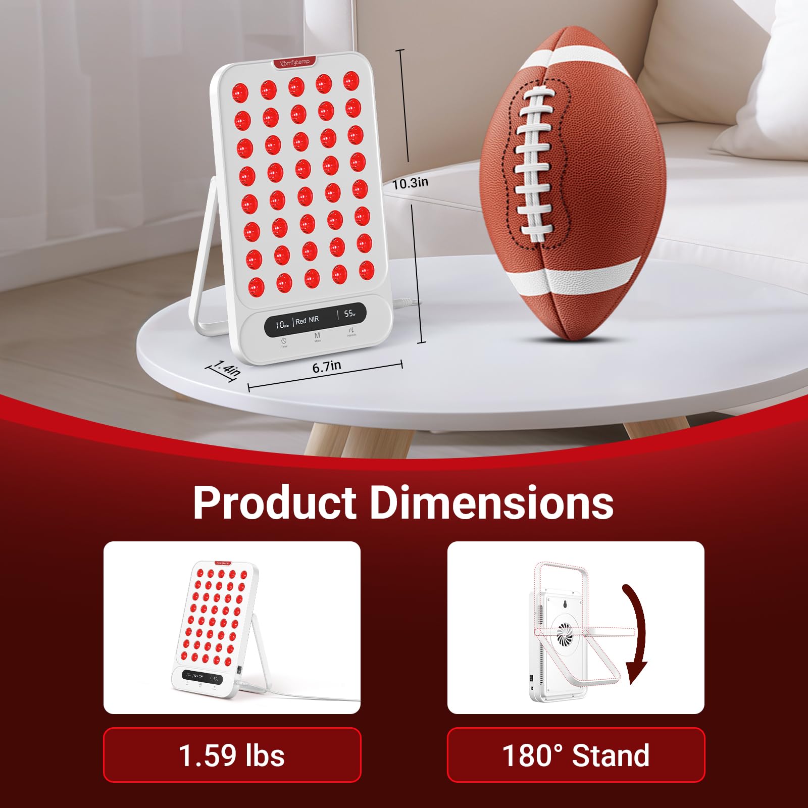 Compact 55W panel provides strong output for home use.