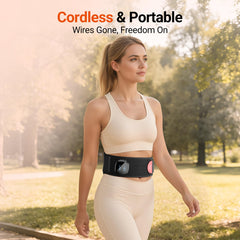Comfytemp red light belt wireless design with rechargeable battery for daily use.