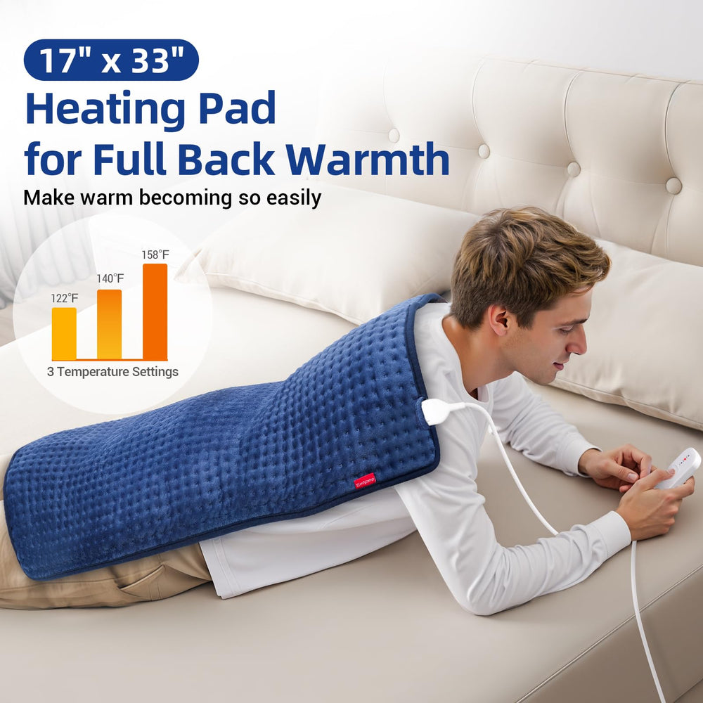 Comfytemp shoulder XL heating pad targets upper body warmth and relief.