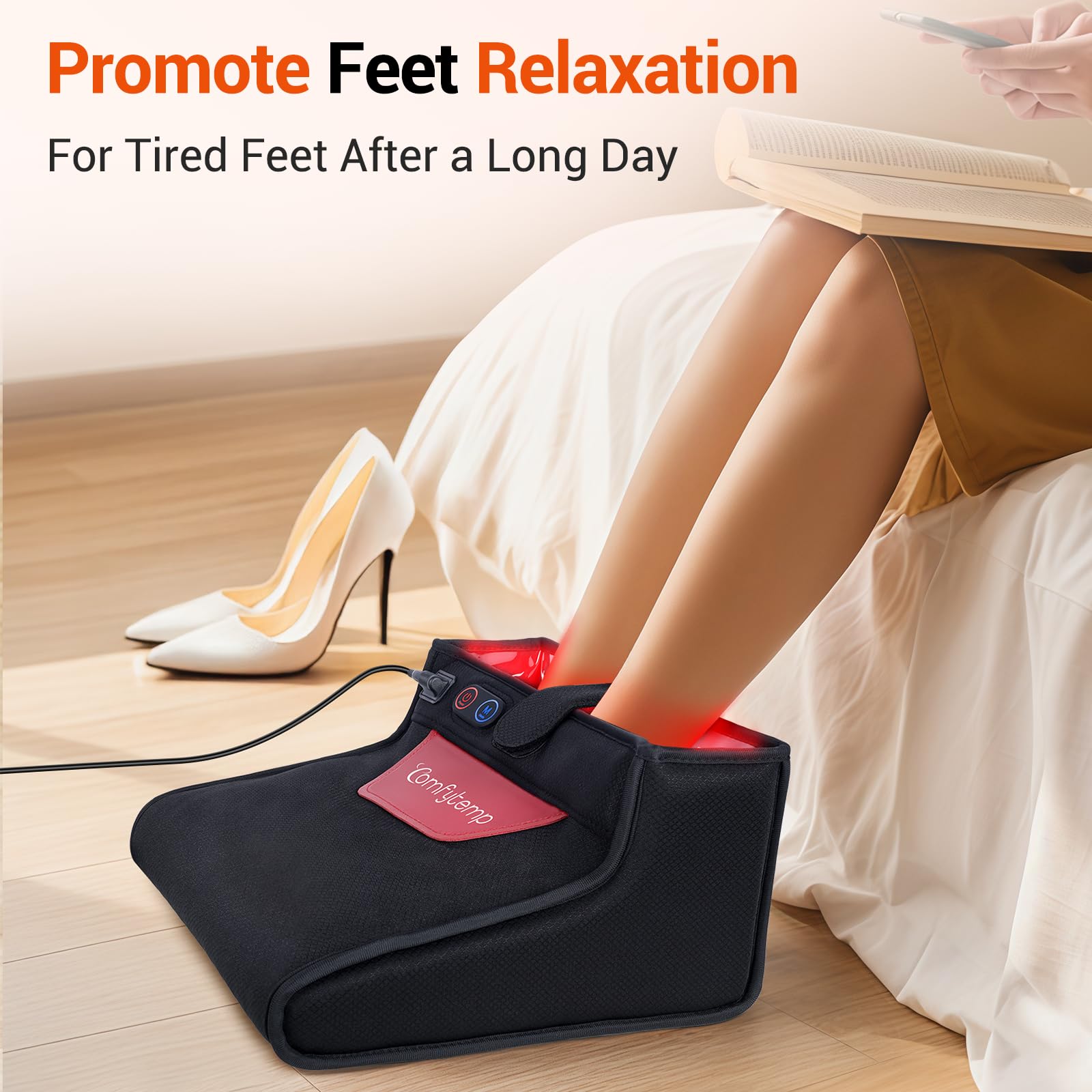 Comfytemp size 12 foot wrap demonstrates size compatibility