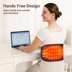 Comfytemp skin-friendly leather exterior and safety layers for safe use.